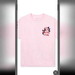 Anti Social Social Club Pink Double Dragon T-Shirt